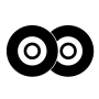 Disc wheels for cutting